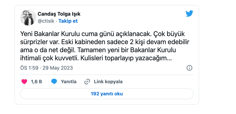 kabine icin tarih belli oldu iddiasi 