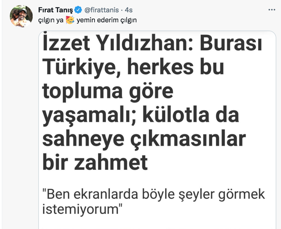 firat tanis tan dikkat ceken izzet yildizhan yorumu